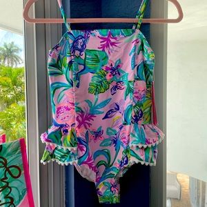 Girls Lilly Pulitzer One piece bathing suit